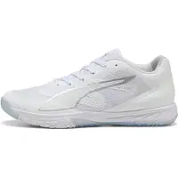 Puma Accelerate Turbo 4 Handball Shoes Unisex, Shoes, White/Silver/Ash Gray, 42.5