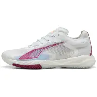 Puma Accelerate NITRO SQD 4 Handball Shoes Women, Shoes, White/Berry/Lilac Crush, 38