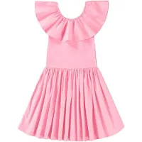 Molo Kjole - Rib - Christal - Rosa Limonade - - 11-12 år (146-152) - Kjole