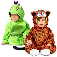 MOM Vendbar Drage-tiger Babydrakt