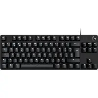Logitech G G413 TKL SE - Tastatur - TKL - bakgrunnsbelyst - USB - QWERTY - Spansk - tastsvitsj: Tactile - svart