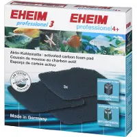 Eheim Professionel 4+ (2271/73/75 & 2371/73) Professionel5e (2274) Karbonfilterpute 3 Stykker