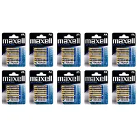 Maxell Batterier LR6/AA Alkaliske 4-pakk