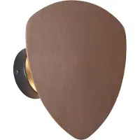 QAZQA Design vegglampe bronse organisk 20 cm 2 lys - Pulley
