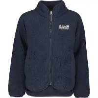 Didriksons Fleecejakke - Teddy - Gibbs - Navy - - 110 - Fleecejakke
