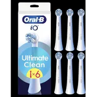 Oral-B Io Ultimateclean Utskifting Av Elektrisk Tannbørste 6 Enheter