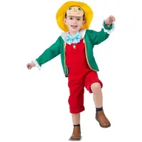 MOM Pinocchio Happing Happy Jakke Og Kjæledyrkostyme