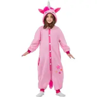 MOM Enhjørning Barn Kigurumi Kostyme Med Hette Og Hale