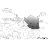 Puig Carenabris New Generation Sport Yamaha Fz1 Frontrute