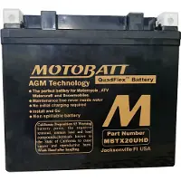 Motobatt Mbtx20uhd 12v 21ah Agm-batteri