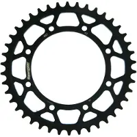 Supersprox Steel Kawasaki 520x43 Rfe487x43blk Bakre Tannhjul