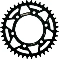Supersprox Steel Ducati 520x42 Rfe735x42blk Bakre Tannhjul