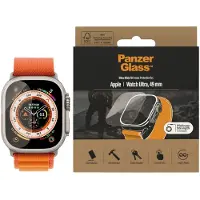 PanzerGlass | Skjermbeskytter for smartklokke - glass - Krystallklar | Apple Watch Ultra (49 mm)