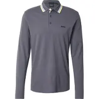 BOSS Plisy 10266738 Green Langermet Poloskjorte