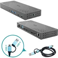 I-Tec Usb 3.0 3x 4k Gen 2 Dokkingstasjon