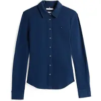 Tommy Hilfiger 1985 Slim Fit Skjorte Med Lange Ermer