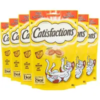 Catisfactions Ost Kattesnacks 60g 6 Enheter