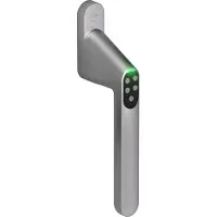 Yale Code Handle Window Straight Satin Chrome