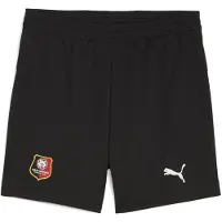 Puma Stade Rennais FC 25/26 Shorts Youth, Clothing, Black, 11-12Y