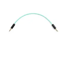 MyVolts Candycords Halo 3.5mm Cable 2-Pack - 15cm Mint Green