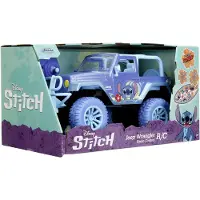 Disney Fjernstyrt Bil - Disney - Stitch Jeep - 1:16 - - OneSize - Bil
