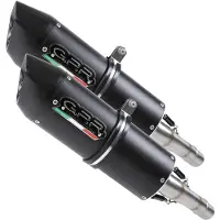 Gpr Exhaust Systems Furore Dual Suzuki Gsx 1400 01-07 Homologert Slip On Lyddemper