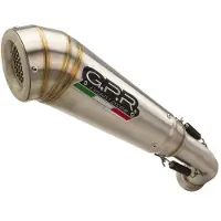 Gpr Exhaust Systems Powercone Evo Moto Guzzi V7 Iii Special/st/carb 17-18 Ikke-homologisert Komplett Eksosanlegg