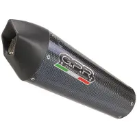 Gpr Exhaust Systems Gp Evo4 Poppy Honda Crf 1000 L Africa Twin 18-19 Euro 4 Homologert Slip On Lyddemper