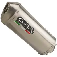 Gpr Exhaust Systems Satinox Kawasaki Versys 1000 Ie 19-20 Euro 4 Homologert Slip On Lyddemper