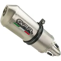 Gpr Exhaust Systems Satinox Bmw R 1150 Rt 00-06 Cat Homologert Slip On Lyddemper