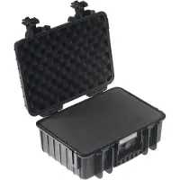 B&W outdoor.case Type 4000 - Hard eske - polypropylen - svart