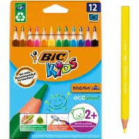 BIC KiDS ecolutions EVOLUTION - Fargeblyant (en pakke 12)