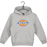 Dickies Hettegenser - Ungdom Logo - Heather Grå - - 6-7 år (116-122) - Hettegenser