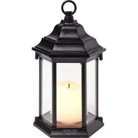 24hShop Batteridrevet lykt med skumringsrelé og klassisk design