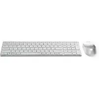 Ginza.se Tastatur/Musesett 9750M Multi-Mode Trådløst Hvit, Nordic