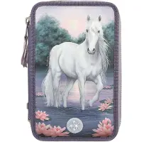 Miss Melody Triple Pencil Case Searoses LED