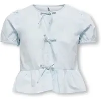 ONLY Skjorte k/e - Noos - KogClara - Ballade Blue - - 11 år (146) - Skjorte K/E