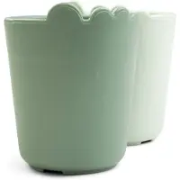 Done by Deer Kopp - Kiddish Mini Mug 2-pakke - Croco Green - - OneSize - Kopp