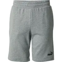 Puma Essentials No. 1 Logo 10" Shorts Men, Clothing, Medium Gray Heather, XS