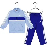 Adidas Treningssett - I 3S Tib TS - Globlu/White/Roy - - 1 år (80) - Treningssett