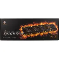 Deltaco DK210 Gaming-tastatur, LED, USB, Nordic