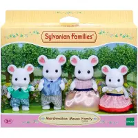 Sylvanian Families - Marshmallow Mouse Family - 5308 - - OneSize - Lekefigur