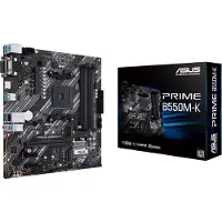Asus PRIME B550M-K - Hovedkort - micro ATX - Socket AM4 - AMD B550 Chipset - USB 3.2 Gen 1, USB 3.2 Gen 2 - Gigabit LAN - innbygd grafikk (CPU krev...