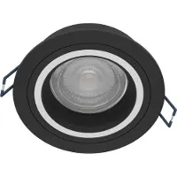Eglo connect Smart LED-lampe Carosso-Z, Ø 9 cm, svart