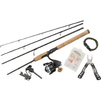 Abu Garcia Diplomat Wilderness Survival Spinnende Combo