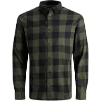 Jack & Jones Gingham Twill Skjorte Med Lange Ermer