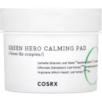 CosRx One Step Green Hero Calming Pad med tonic - 70 stk