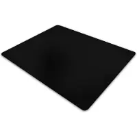 Floortex Advantage stolunderlag PVC 90 x 120 cm teppe sort