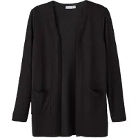 Name it Cardigan - Noos - Strikk - NkfVicti - Svart - - 13-14 år (158-164) - Cardigan