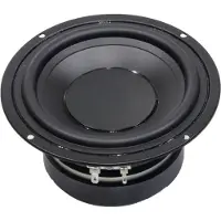 Visaton W 130 X, Basshøyttaler-driver, 60 W, Rund, 90 W, 8 O, 0 - 6000 Hz